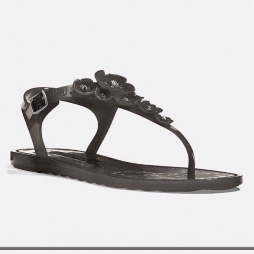 NWOT Coach Jelly Sandals Size 7